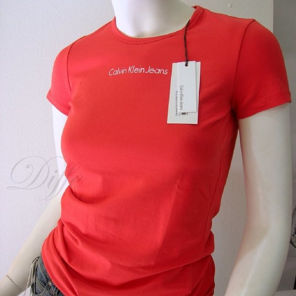 CALVIN KLEIN Camiseta mujer manga corta slimfit