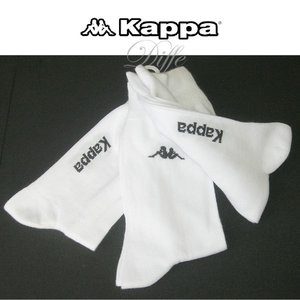 KAPPA Pack 3 pares calcetines algodón deporte