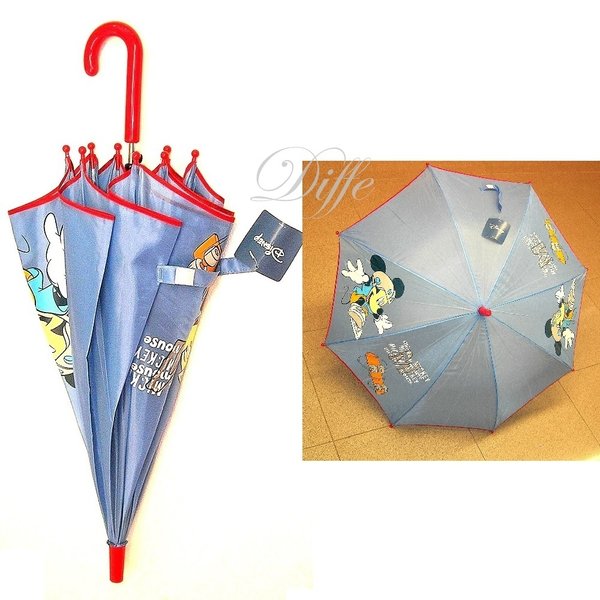 DISNEY Paraguas infantil automático azul