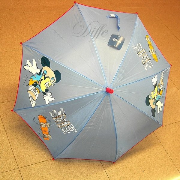 DISNEY Paraguas infantil automático azul