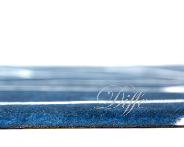 ALFOMBRA decoración azul 60x120 cm